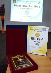 Diploma One-IT locul 1